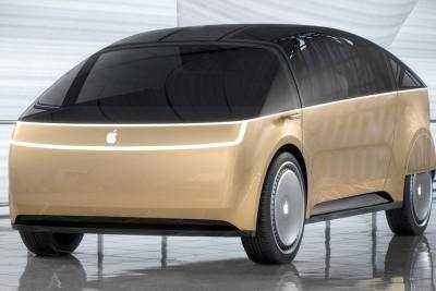 Apple собирается превратить стекла своего первого электромобиля в дисплеи