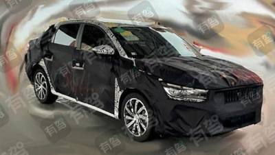 Geely Coolray станет седаном: первые фото новинки