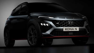 Hyundai опубликовала дату дебюта спортивного кроссовера Kona N (ВИДЕО)