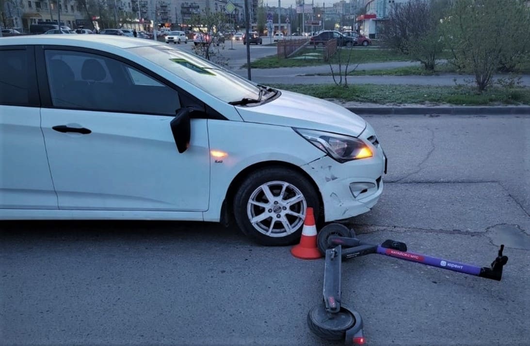 дтп с самокатом Сводка ДТП